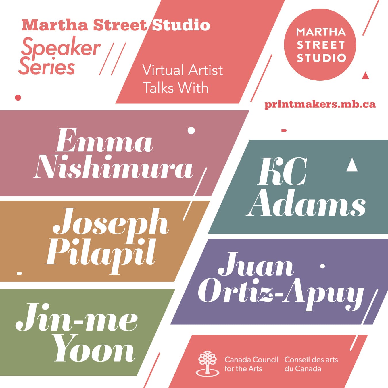 Martha Street Studio Speaker Series